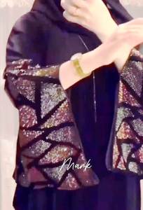 ชุดเดรสคาฟตันทางการดูไบสำหรับผู้หญิงเสื้อผ้ามุสลิมแบบดั้งเดิมหรูหราสง่างามสไตล์คาฟทานอาบายาประดับเพชรแฟนซี - Product Image 3