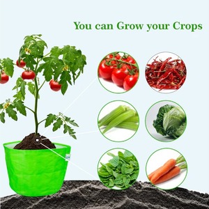 ถุงปลูกสีเขียวความแข็งแรงสูงสำหรับระเบียงและสวนระเบียงสำหรับปลูกผักผลไม้สมุนไพรและดอกไม้ที่บ้าน - Product Image 3