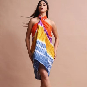 Best Selling Popular Soft Lady Design Cotton Beach Towels Comfortable Printed Custom Logo Printing Beach <b>Sarong</b> Towel - Product Image 1