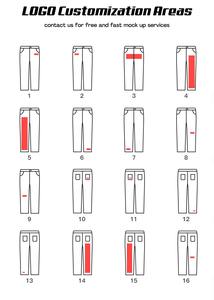 Pantalones Vaqueros de Mezclilla Lavados de Diseño de Moda para Hombre, Estilo Retro Azul Vaquero, Acampanados, para Otoño - Product Image 3