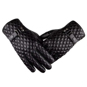 Hiver Femmes Écran tactile Gants en cuir de haute qualité Nouvelle mode Habillage quotidien Gants en cuir Décoration chaude des mains - Product Image 1