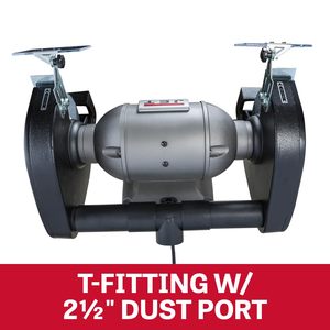 Amoladora de Banco Industrial de 10 Pulgadas, 1800 RPM, 1-1/2 HP, 115V, 1 Fase, Fuente de Alimentación Eléctrica para Pulir - Product Image 3