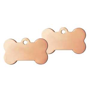 Etichette personalizzate per animali domestici a forma di osso personalizzate con immagini e testo in acciaio inossidabile resistente - Product Image 6