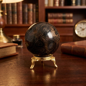 Sphère de Stromatolite, pierre de guérison, cristal de Stromatolite, sphère naturelle, vente en gros, sphère de Stromatolite de haute qualité - Product Image 1