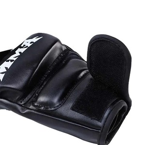 Gants de boxe MMA en cuir de haute qualité personnalisés Gants MMA rembourrés en gel absorbant les chocs de haute qualité MS-MG-216 - Product Image 3