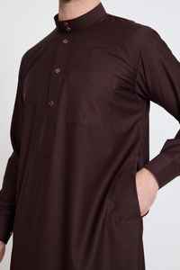 Vente de gros en Iraq en AA-IMPEX personnalisé nouveau design en coton ethnique thobe musulman à séchage rapide pour hommes - Product Image 3