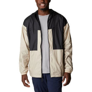 Chaqueta cortavientos con capucha y diseño de logotipo personalizado para hombre 2025, ropa de calle impermeable larga para deportes al aire libre - Product Image 4