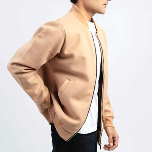 Blouson aviateur pour hommes à la mode vente en gros de vêtements de ville vêtements d'extérieur décontractés manteau d'hiver à fermeture éclair léger - Product Image 5