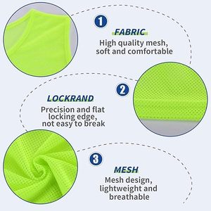 Adult Unisex <b>Training</b> <b>Bib</b> Vest-Mesh Material Lightweight Summer Quick Dry & Breathable - Product Image 3