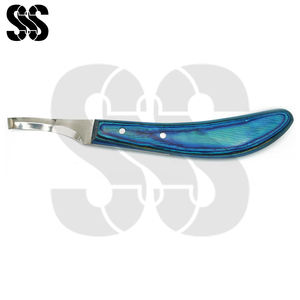 มีดตัดกีบม้าแบบมือขวา รุ่นใหม่ล่าสุด ดีไซน์ทันสมัย ใบมีดโค้งคมพิเศษ ทนทานต่อการเกิดสนิม สำหรับช่างตัดแต่งกีบม้า - Product Image 2