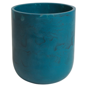Gobelet moderne en résine verre fait à la main Aqua Swirl Pattern Durable Drinkware pour hôtel restauration & Party Use - Product Image 3