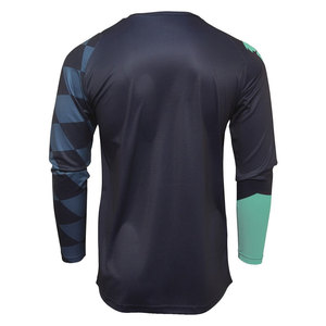 Alta calidad 100% poliéster hecho moto MTB Jersey en cantidad a granel nuevo estilo personalizado MTB Motocross Jersey - Product Image 2