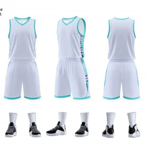 Vêtements de basket-ball nouvel ensemble d'uniformes de basket-ball pour hommes et femmes imprimé maillot de compétition été enfants formation Camp équipe gilet - Product Image 3