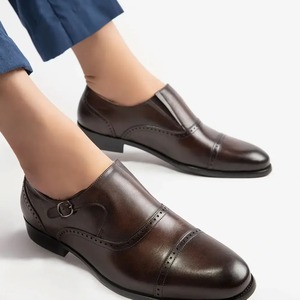 Venta directa de fábrica de alta calidad zapatos de cuero de la motocicleta precio barato impermeable transpirable zapatos de cuero de la motocicleta - Product Image 1