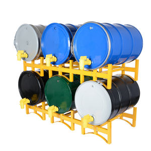CF-TY ड्रम रैक और ट्रॉली टिकाऊ गोदाम 55 गैलन स्टैकबल बैरल ड्रम रैक भंडारण प्रणाली - Product Image 4