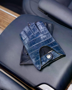 Gants de conduite en cuir de vache personnalisés à logo, très vendus, hautement performants, décontractés et élégants, avec une fonction de sécurité - Product Image 6