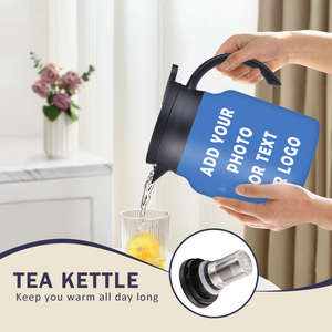 <span class=keywords><strong>Carafe</strong></span> à café et thé <span class=keywords><strong>isotherme</strong></span> de voyage en acier inoxydable 304 de haute qualité, personnalisée, pour usage festif - Product Image 3