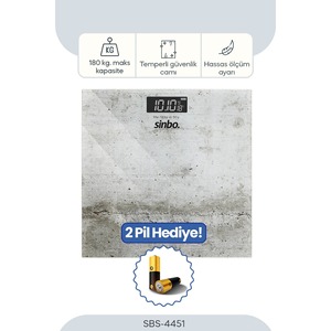 Báscula de Baño SBS-4451 Gris Oscuro, Herramienta de Medición de Peso de Calidad Premium para Uso Doméstico - Product Image 2