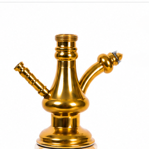 Marble Slim Tower Hookah – Luxury Marble & Stainless Steel Handmade Shisha - Product Image 4