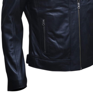Veste en cuir PU unisexe écologique vêtements d'extérieur élégants coupe-vent grande taille imperméable respirant approvisionnement en vrac OEM - Product Image 5