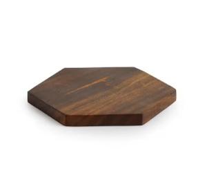 Dessous de verre écologique Dessous de verre en bois Plaques murales décoratives Finition naturelle Bois Art mural rustique - Product Image 4