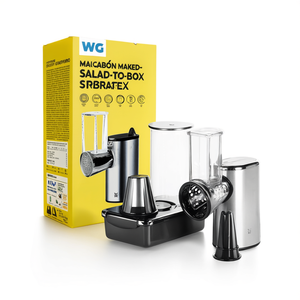 WMF Salad Maker, Caja para Llevar Ensaladas con Contenedor Integrado para Aderezos, 5 Recipientes Cromargan, Caja de Almacenamiento, Procesador de Alimentos - Product Image 2