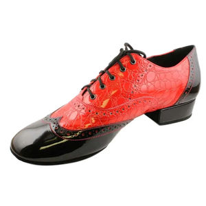 คุณภาพสูงลูกไม้รองเท้าเต้นรําแจ๊สทําจากหนังคุณภาพสูงสําหรับบุรุษสตรีรองเท้าแจ๊ส Unisex - Product Image 6