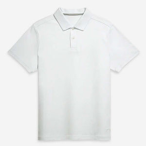 Polos de verano para hombre de talla grande a la moda para hombre, patrón liso, transpirable, diseño de logotipo personalizado de alta calidad - Product Image 3