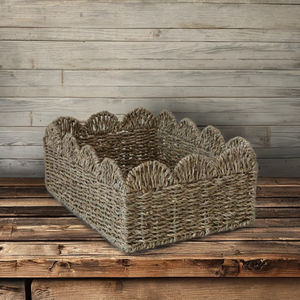 Cesta de Almacenamiento Rectangular de Pasto Marino Ecológica de Lujo para Uso Múltiple - Product Image 5