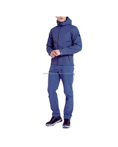 Chándales personalizados para hombres y mujeres, conjunto de gimnasio de diseño personalizado, 2 uds., ropa deportiva con cremallera, Sudadera con capucha, pantalones para correr, chándales de proveedor OEM - Product Image 5