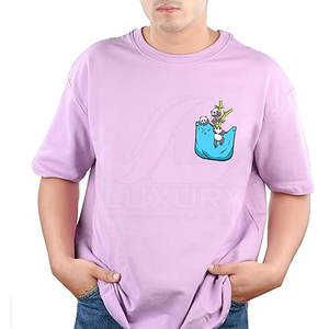 T-shirt LUXURY IMPEX Nouvelle Arrivée Couleur Oversize T-shirt Durable Bonne Qualité Nouveau Design Polyester Fabriqué T-shirt Oversize - Product Image 5