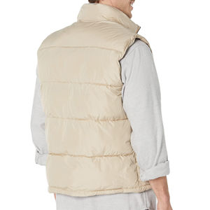 Gilet matelassé en laine pour homme, vêtements d'hiver avec poches, vêtements décontractés, fabricant pakistanais, gilet matelassé respirant - Product Image 3