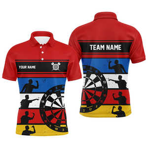 Camisetas de Dardos Reversibles Totalmente Personalizables para Hombre, Sublimadas con el Nombre del Jugador y del Equipo, Camiseta de Dardos Personalizada para Hombre - Product Image 2