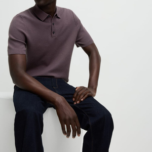 Polos de punto de algodón de talla grande para hombre Fabricante OEM Opciones de logotipo personalizado Ajuste cómodo para el verano - Product Image 1