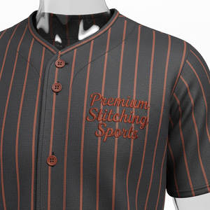 Ensemble d'uniformes de baseball personnalisés, maillot et pantalon entièrement sublimés, impression du logo de l'équipe - Product Image 4