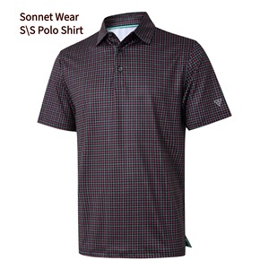 Custom Cardigans Knitwear Botón AOP impreso polester Polo Shirt para Hombres - Product Image 5