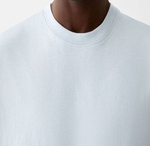 Camiseta de gran tamaño de alta calidad para hombre, venta al por mayor, talla grande, logotipo personalizado liso, cierre de doble botonadura, función transpirable - Product Image 4