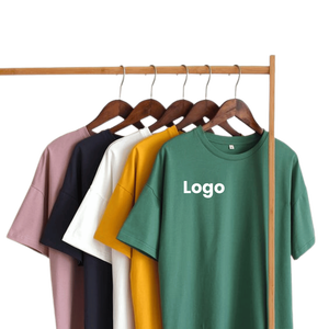 เสื้อยืดผ้าฝ้ายธรรมดาใส่ได้ทั้งชายและหญิงเสื้อยืดพิมพ์ลายหน้าจอแห้งเร็วขนาดใหญ่เสื้อเปล่าสำหรับผู้ชาย - Product Image 1