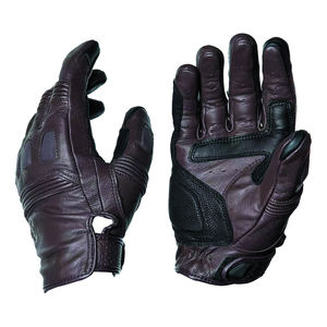 Gants de course de moto en cuir professionnels avec logo personnalisé Gants de motard de protection noirs Anti-dérapant Respirant OEM Gear - Product Image 1