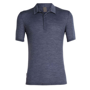 เสื้อสำหรับผู้ชายผ้าคอตตอนผ้า100% ดีไซน์ว่างเปล่าปักโลโก้ OEM แบบแห้งเร็วสำหรับชุดกอล์ฟขององค์กร - Product Image 1