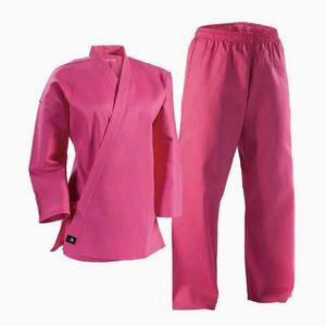 Tenues de karaté pour hommes en polyester/coton respirant pour un entraînement sérieux, permettant des mouvements fluides, une circulation d'air et une pratique assurée. - Product Image 1