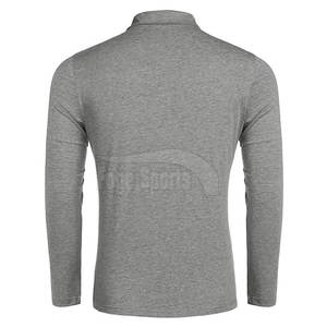 Manga corta de secado rápido de alta calidad para hombres para camisas Último diseño Sólido 100% Lona de algodón - Product Image 4