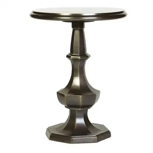 Vente en gros Table console faite à la main en aluminium plaqué or pour décoration intérieure latérale et centrale - Product Image 5