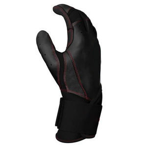 Gants de frappeur de baseball professionnels en cuir véritable avec poignée de paume renforcée et conception de dos en maille respirante - Product Image 5