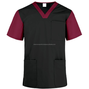 Mujeres Scrubs Top con cuello en V uniforme de enfermera Scrub uniforme venta completa lote disponible de Pakistán - Product Image 1