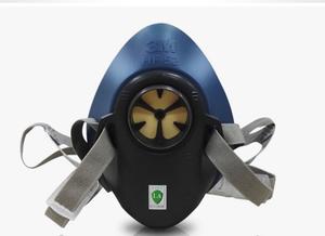 3M HF-52 Cartouche unique en silicone Demi-visage réutilisable Respirateur Couches personnalisables Confortable Fit Poussière/Gaz/Vapeur - Product Image 1