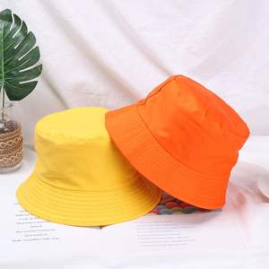 Sombrero de cubo plegable de algodón de verano Unisex para mujer, sombrero de protección solar para exteriores, gorra de Caza y Pesca de Color puro, gorra de playa para hombre - Product Image 3