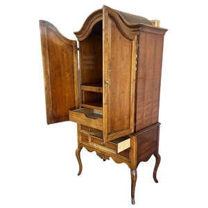 Lemari pakaian kayu polos tradisional, dengan laci dan pintu untuk kamar tidur rumah, Hotel, apartemen, atau perabotan Villa - Product Image 3