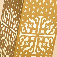 Magnifiques décorations du Ramadan en métal faites à la main, durables et multicolores, pour les rassemblements familiaux, les repas d'iftar, les coins de prière, réutilisables