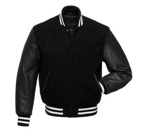 Custom Varsity Jacket Men-Precio al por mayor Venta caliente Streetwear con bordado único y chaquetas de hombre de calidad superior - Product Image 1